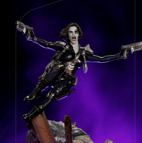 Domino (X-Men) Marvel Comics BDS Art 1/10 Scale Statue by Iron Studios